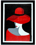 Lady In The Red Hat