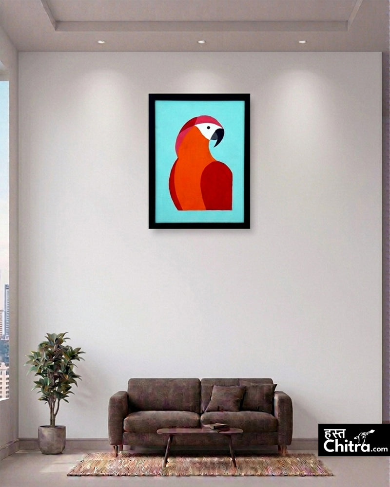 Macaw In Turquoise
